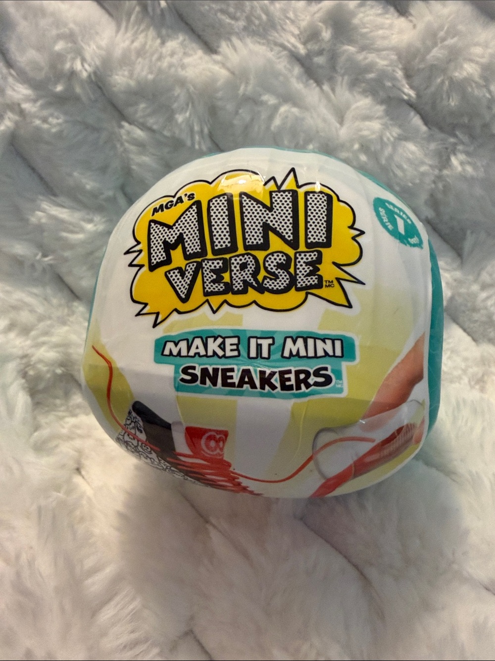 MGA Mini Verse Make It Mini Sneakers - Teal & Yellow